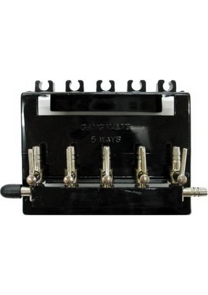 Akvaryum Havalandırma Metal Musluk Terminal 5 Çıkışlı