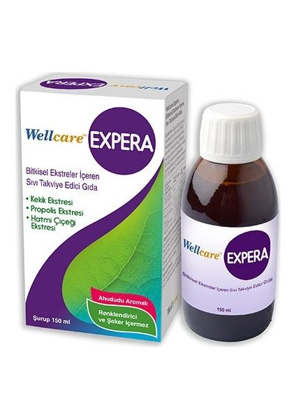 Expera Bitkisel Şurup 150 ml