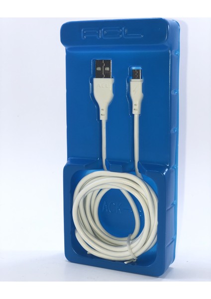 Ack-49 Micro USB Şarj ve Data Kablosu - 2 mt
