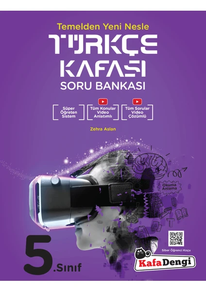 Kafa Dengi Yayınları 5.Sınıf Türkçe Kafası Soru Bankası (Tümü Video Çözümlü)