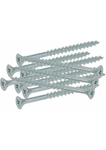 6X80 Ahşap Tahta Mdf Raf Sunta Vidası 100'lü