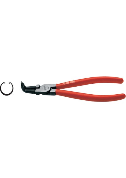 E68-44-0180 Iç Segman Pense Eğri Uçlu-Yaysız 180 mm