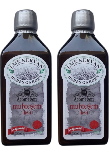 Herbs Garden Isveç Şurubu 250 ml 2'li