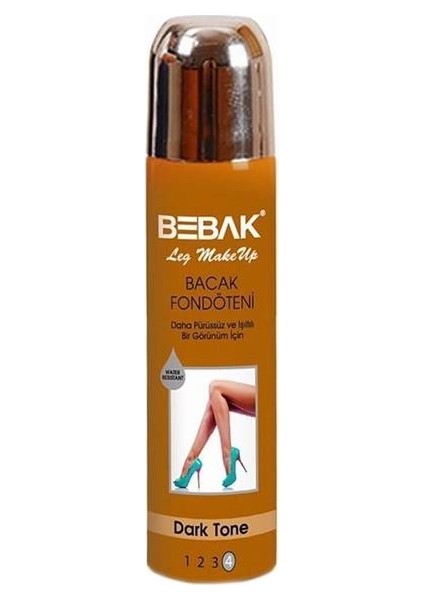 Bacak Fondöteni Dark Koyu 75 ml