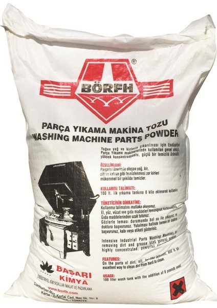 Parça Yıkama Makinası Temizlik Tozu 20Kg