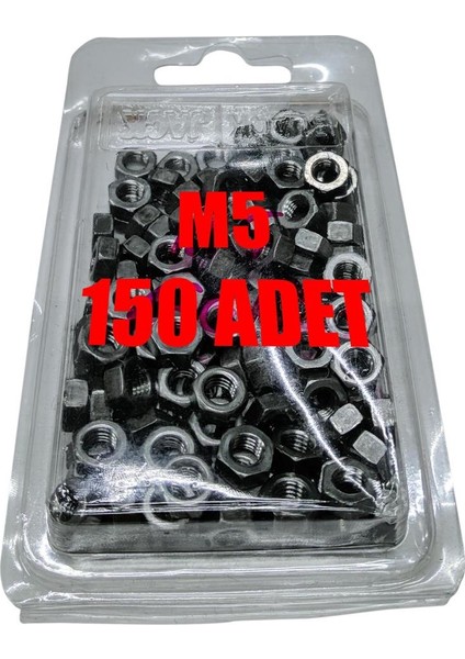 M5 Somun (150 Adet)
