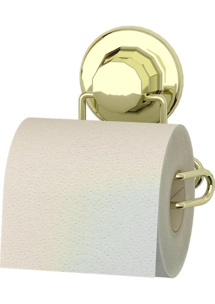 Vakumlu Tuvalet Kağıtlık Altın DM271