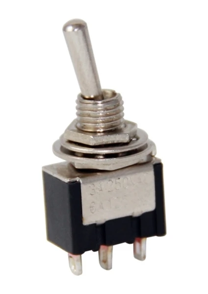 Toggle Switch On-Off-On 6 mm