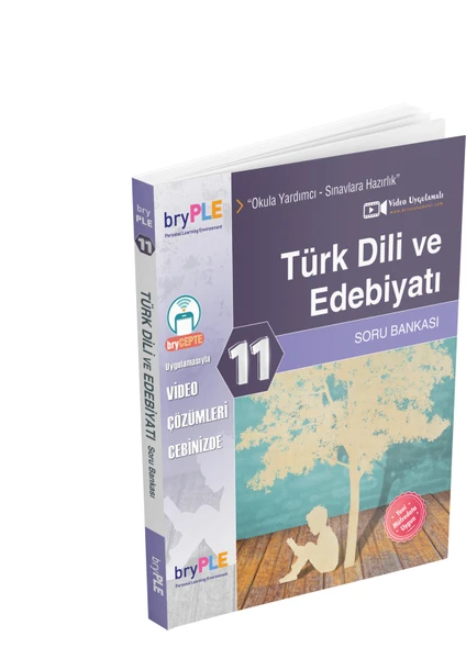 Bry Birey Eğitim Yayınları PLE 11. Sınıf Türk Dili ve Edebiyatı Soru Bankası