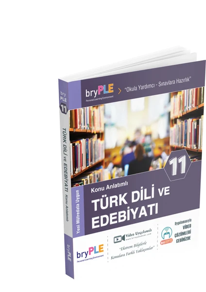 Bry Birey Eğitim Yayınları PLE 11. Sınıf Türk Dili ve Edebiyat Konu Anlatımlı