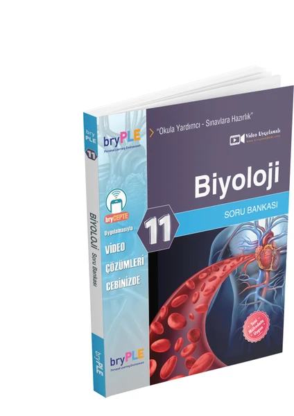 Bry Birey Eğitim Yayınları PLE 11. Sınıf Biyoloji Soru Bankası