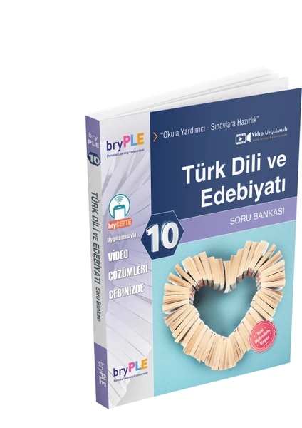 Bry Birey Eğitim Yayınları PLE 10. Sınıf Türk Dili ve Edebiyatı Soru Bankası