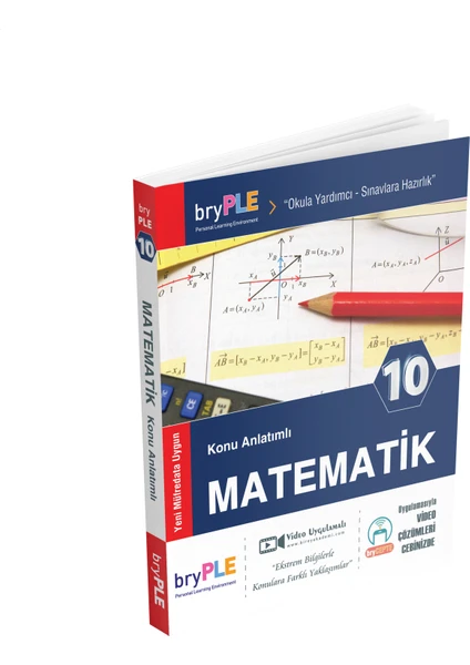 Bry Birey Eğitim Yayınları PLE 10. Sınıf Matematik Konu Anlatımlı