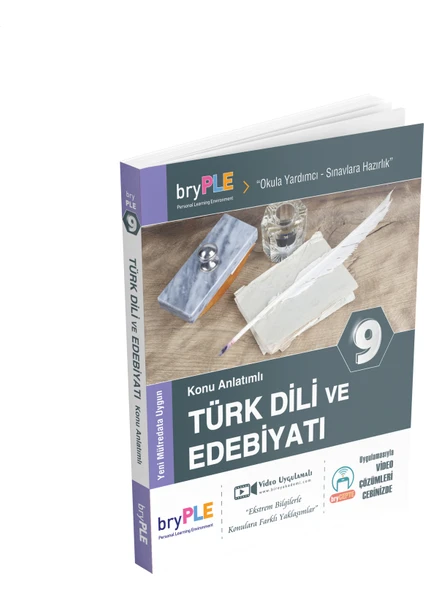 Bry Birey Eğitim Yayınları PLE 9. Sınıf Türk Dili ve Edebiyatı Konu Anlatımlı