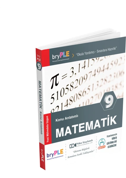 Bry Birey Eğitim Yayınları PLE 9 . Sınıf Matematik Konu Anlatımlı