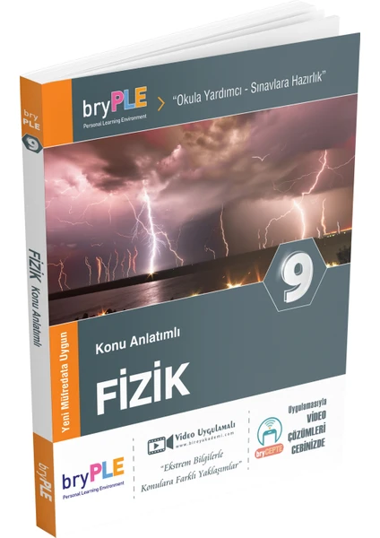 Bry Birey Eğitim Yayınları PLE 9. Sınıf Fizik Konu Anlatımlı