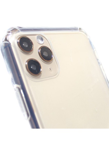 Apple iPhone 11 Pro Max Bordo Boyun Askılı İpli Silikon Kılıf Kapak