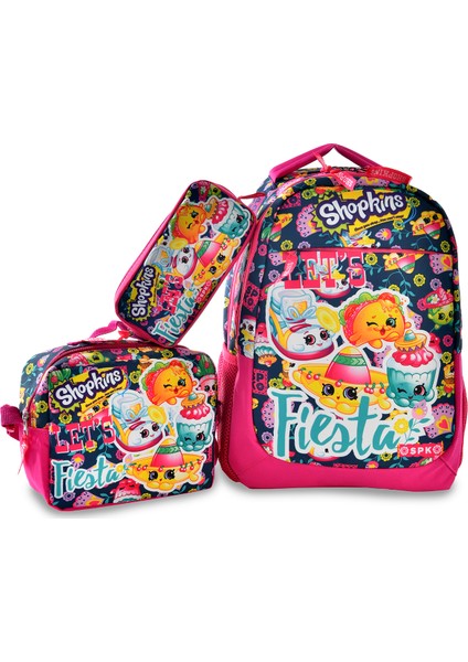 2159 Okul Sırt Çantası Set Pembe 3'lü fiyatları