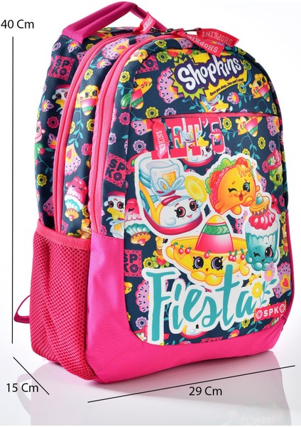 2159 Okul Sırt Çantası Set Pembe 3'lü modelleri