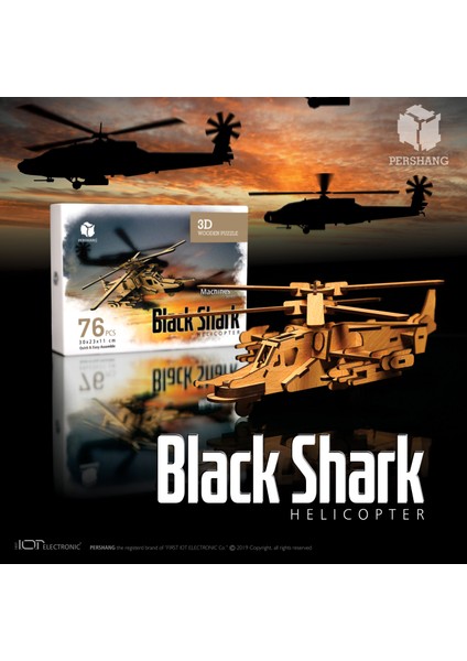 Black Shark 3D Puzzle