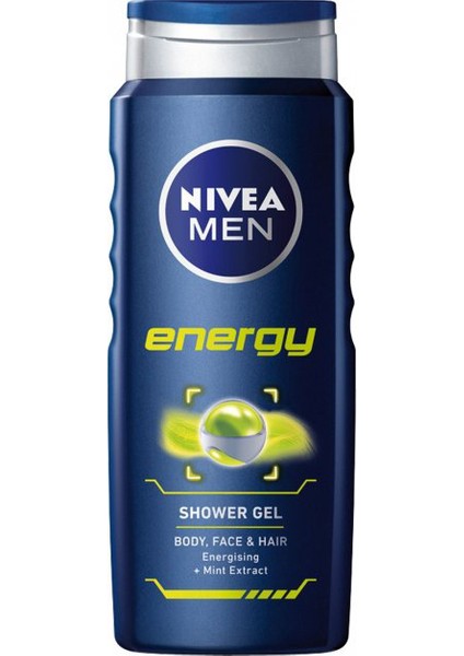 Duş Jeli 500 ml Men Energy 6'lı Paket