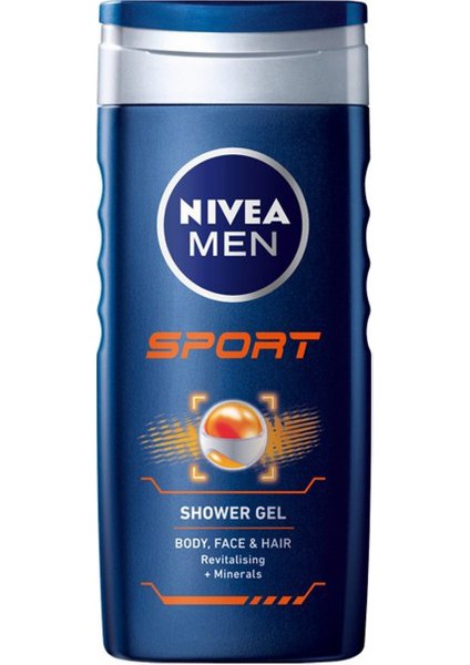 Men Duş Jeli 250 ml Sport 6'lı Paket