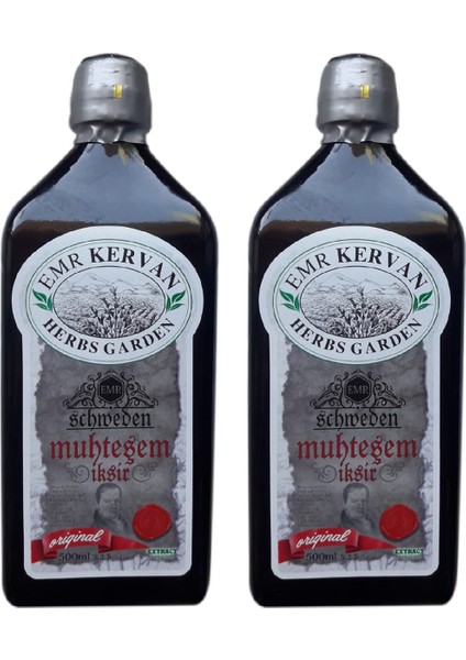 Herbs Garden Isveç Şurubu 500 ml 2'li