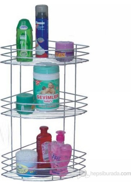 Tel Köşe Şampuanlık 3 Lü