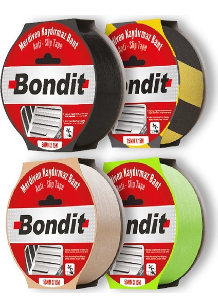 Merdiven Kaydırmaz Bant Siyah 50Mm X 10Mt. fiyatları