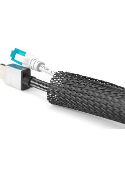 Cırt Cırtlı Kilide Sahip Esnek Kablo Hortumu