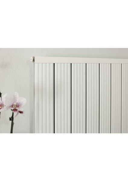 Eurostar Alüminyum Panel Radyatör Ekol 600 x 400 Ral 9010 Kırık Beyaz