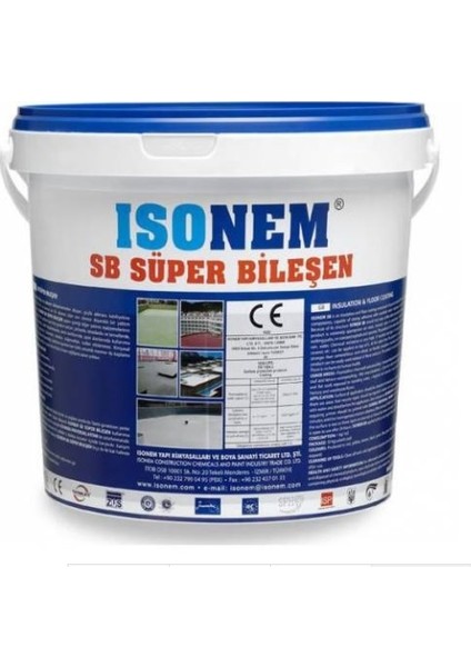 Sb Süper Bileşen Su Yalıtım Boyası 18 Kg