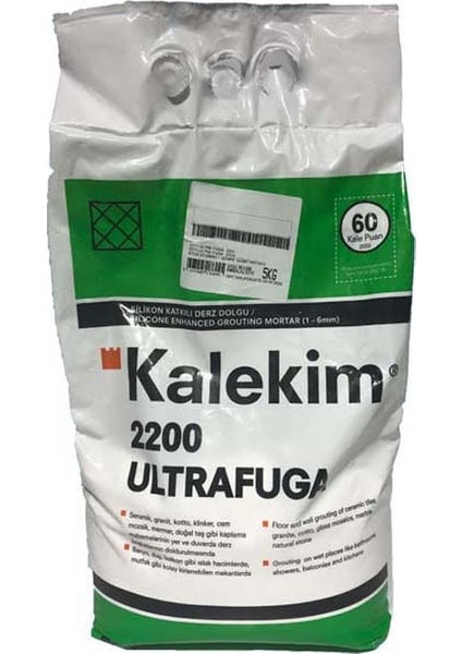 2213 Ultra Fuga Slikonlu Derz Dolgu Kapadokya Bej 5 Kg