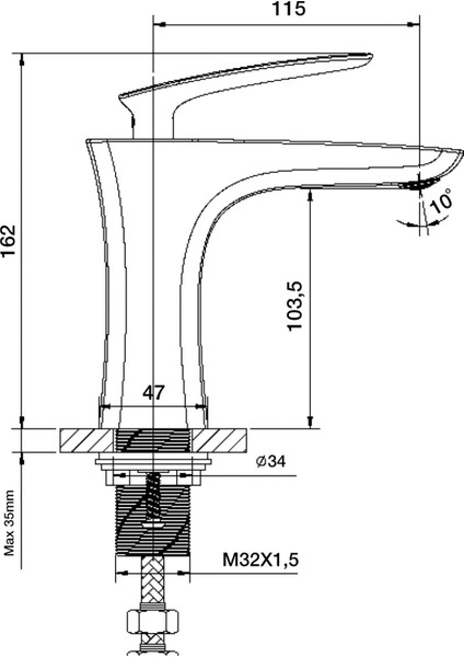 Life Lavabo Bataryası 981521 fiyatları
