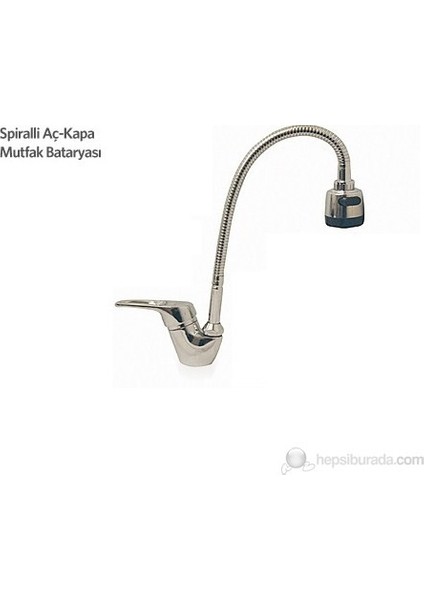 Spiralli Aç Kapa Mutfak Evye Bataryası