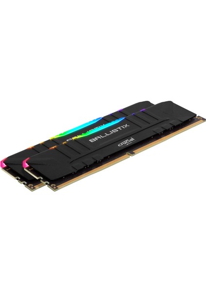 Ballistix 16GB(2x8GB) 3600MHz CL16 RGB DDR4 PC Ram BL2K8G36C16U4BL