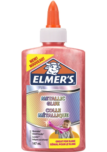 Elmer's Metalik Yapıştırıcı 147 ml Pembe