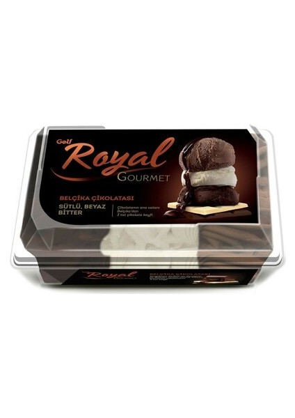Golf Royal Gourmet Belçika Çikolatası 850 ml