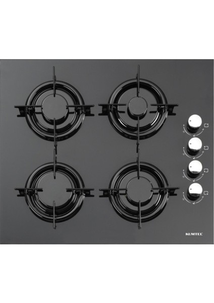 Delux Siyah Ankastre Set (DA6-835 - Davlumbaz - Ko-40 Tahdf Ocak - A6 Sf2 mt Fırın)