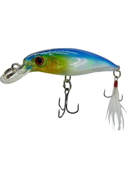 Minnow Hugh D 9 cm Suni Maket Balık Yem 8 gr