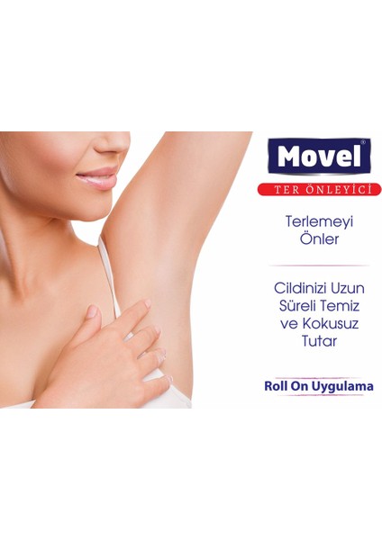 Koltuk Altı ve Ayak Ter Önleyici Roll-On 50 ml 4 Adet fiyatları