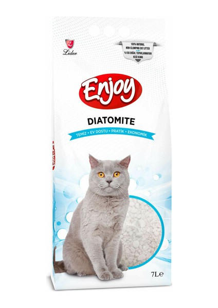 Diatomit Kedi Kumu 7 lt