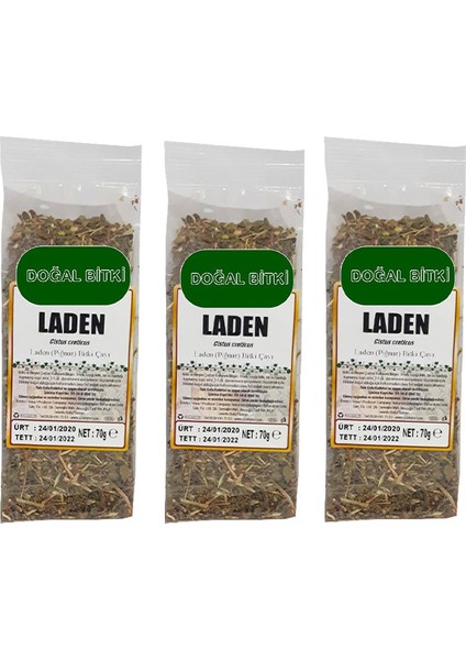 Bitki Laden Gülü Bitki Çayı 3 x 70 gr