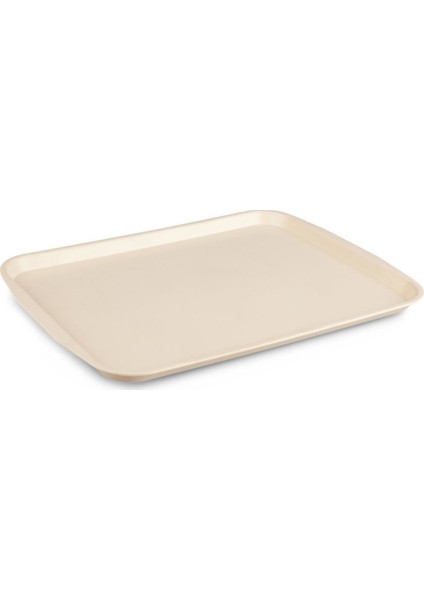 Servis Tepsisi - Krem 27x36 cm - 6 Adet