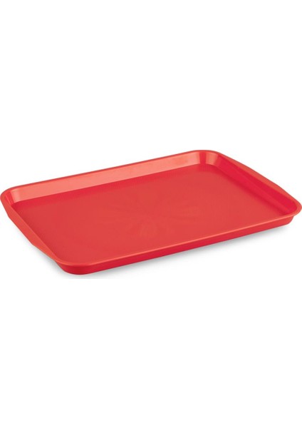 Servis Tepsisi - Kırmızı 27x36 cm - 6 Adet