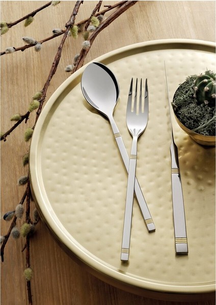 Walter Gold 84 Parça Çatal Bıçak Kaşık Seti