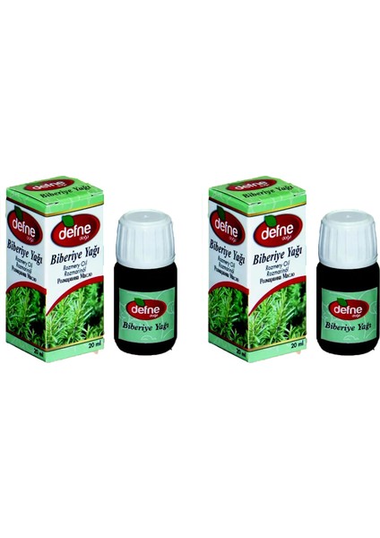 Biberiye Yağı 20 ml 2'li