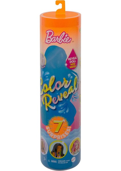 Color Reveal Renk Değiştiren Sürpriz Barbie Bebekler GTP42
