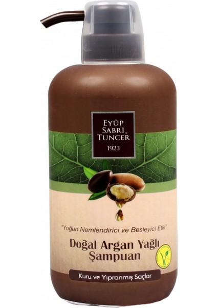 Argan Yağlı Şampuan 600 ml - 12'li