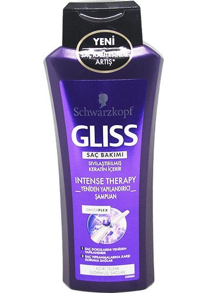 Şampuan 400 ml Intense Therapy Aşırı Işlem Gör.Saç - 6'lı Paket